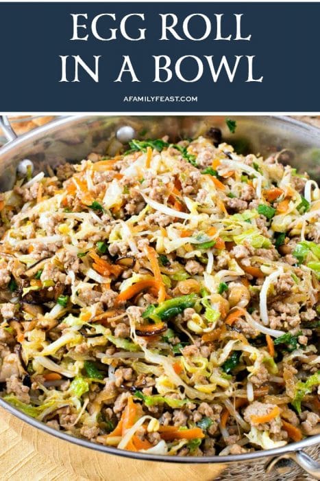 Egg Roll in a Bowl - A Family Feast®