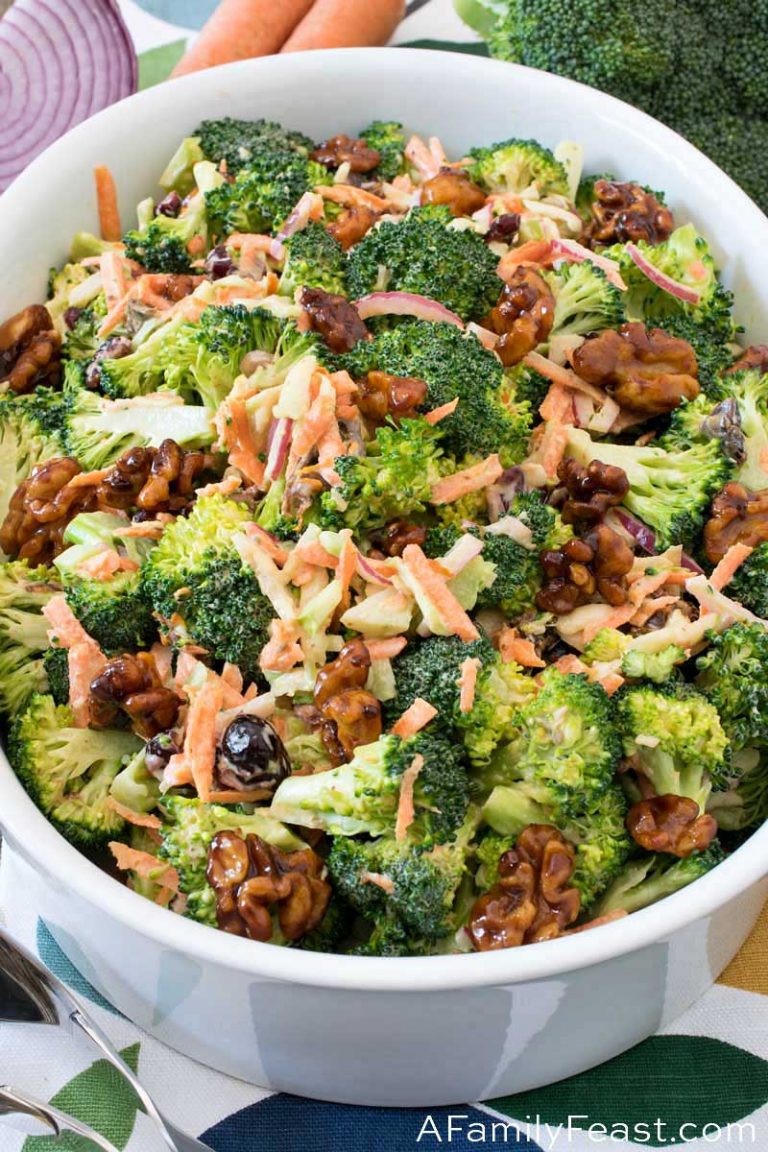 Broccoli Carrot Salad A Family Feast®