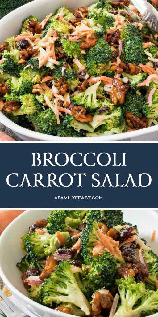 Broccoli Carrot Salad A Family Feast®