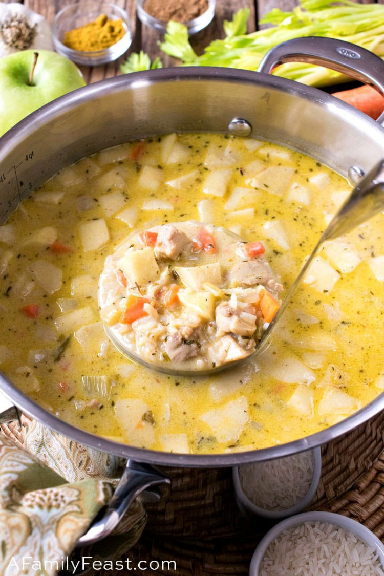 Chicken Mulligatawny Soup A Family Feast®