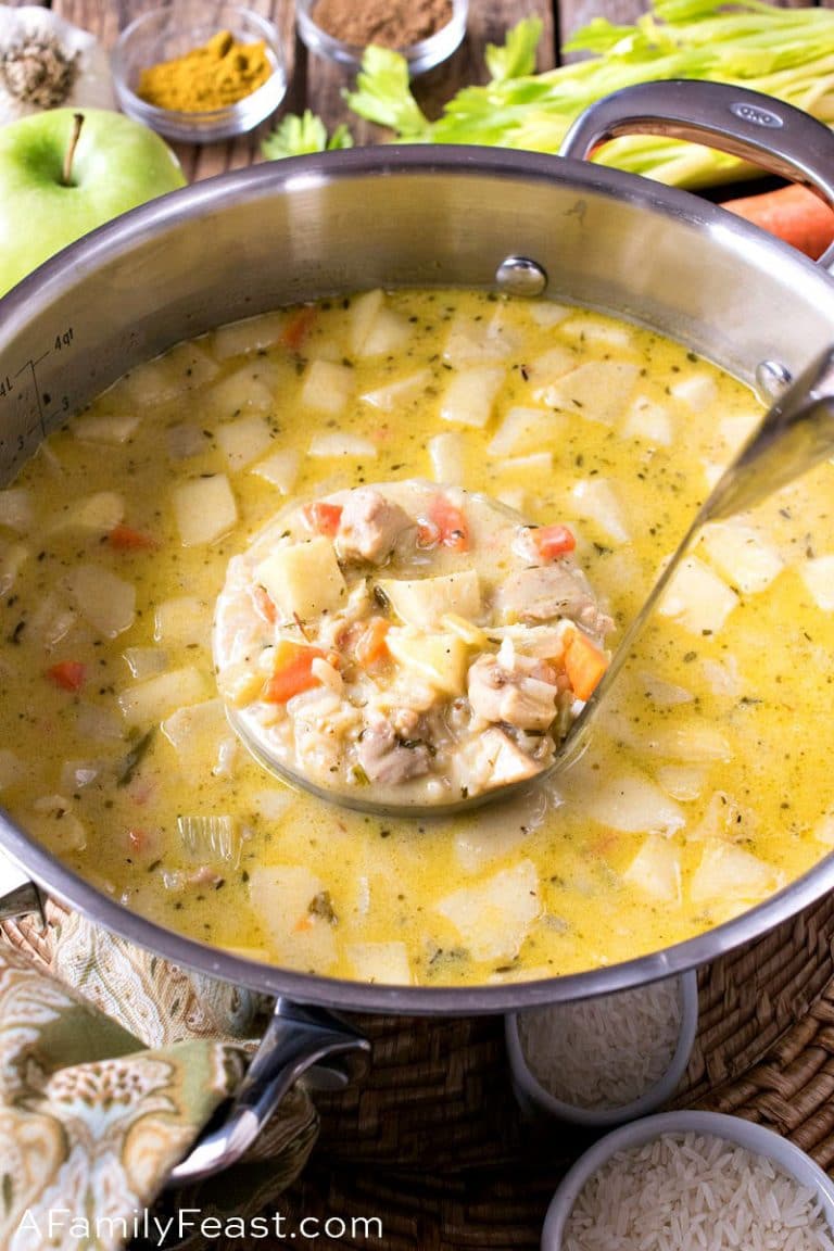 Chicken Mulligatawny Soup A Family Feast®
