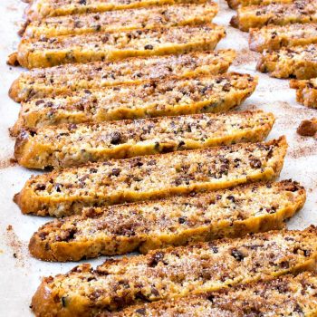 Chocolate Toffee Biscotti