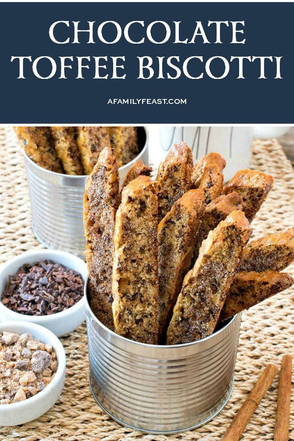 Chocolate Toffee Biscotti