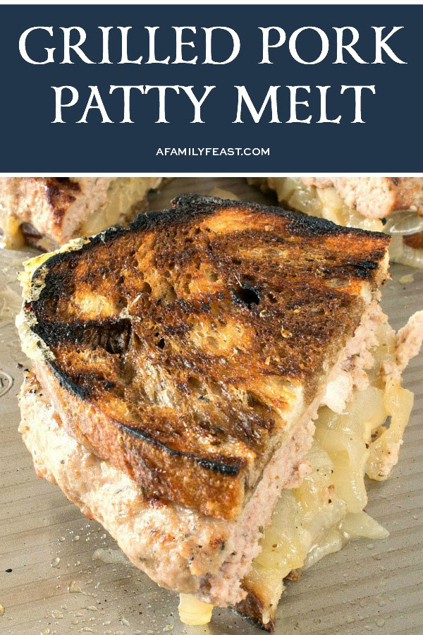 Grilled Pork Patty Melt