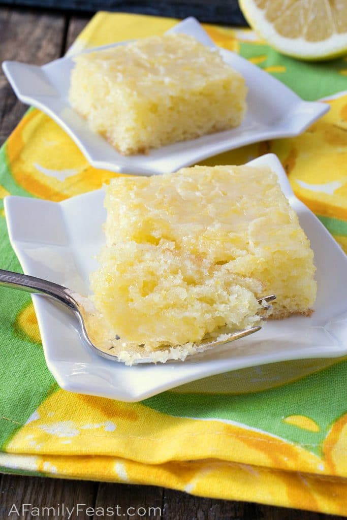 Lemon Snack Cake A Family Feast®