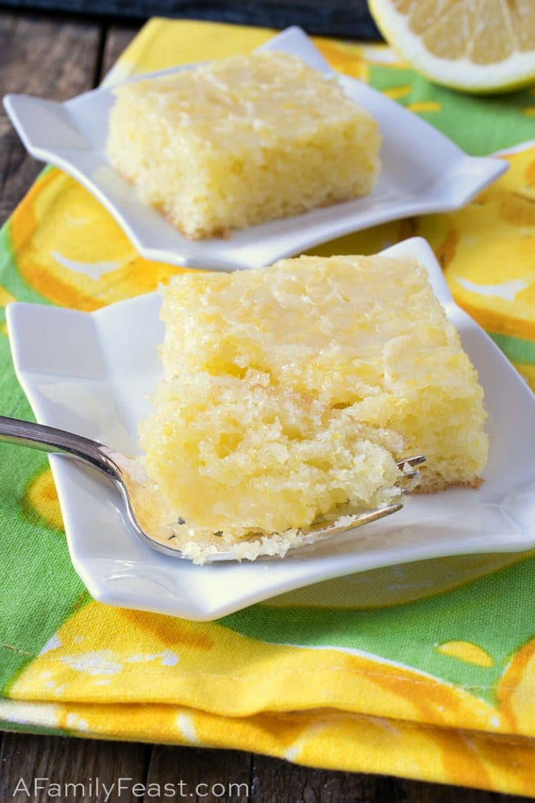 Lemon Snack Cake