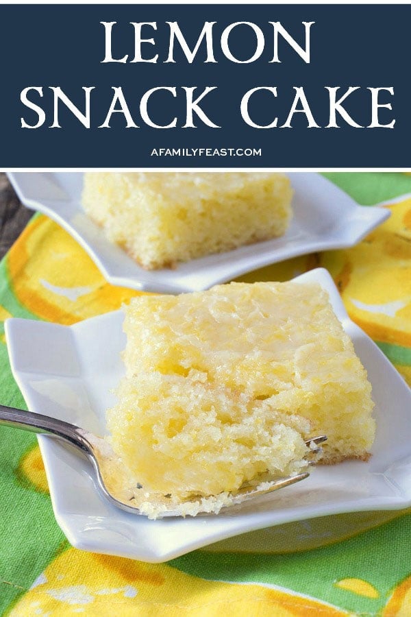 Lemon Snack Cake