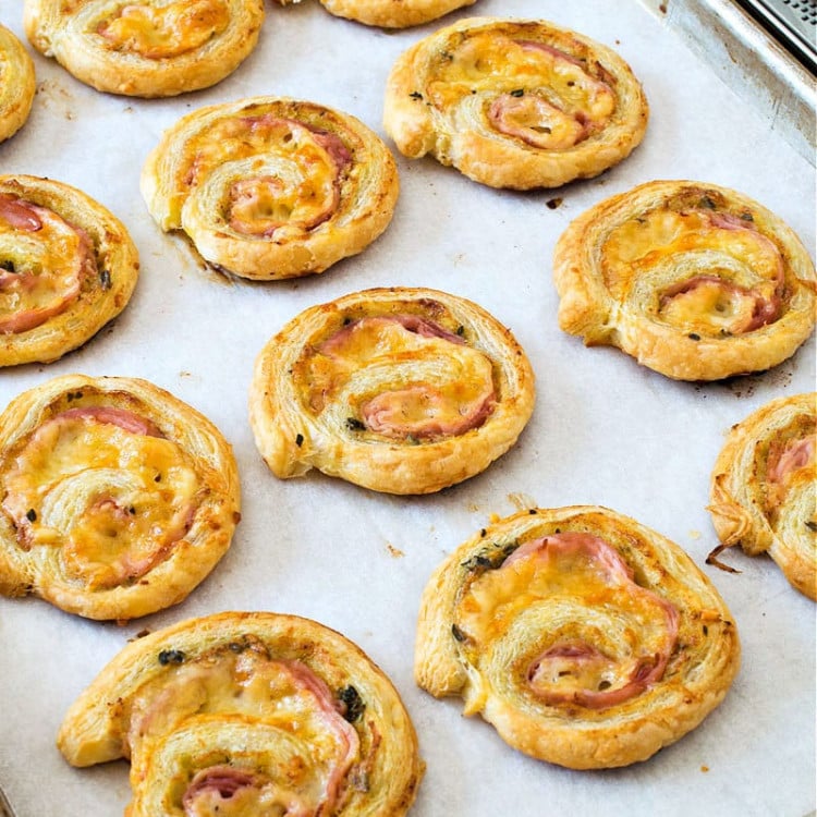 Ham and Cheese Pinwheels