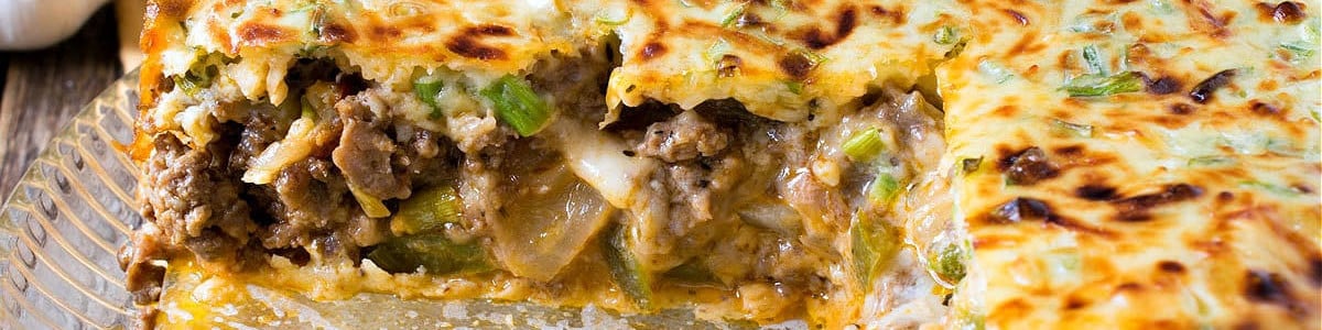 Italian Beef and Sausage Pie