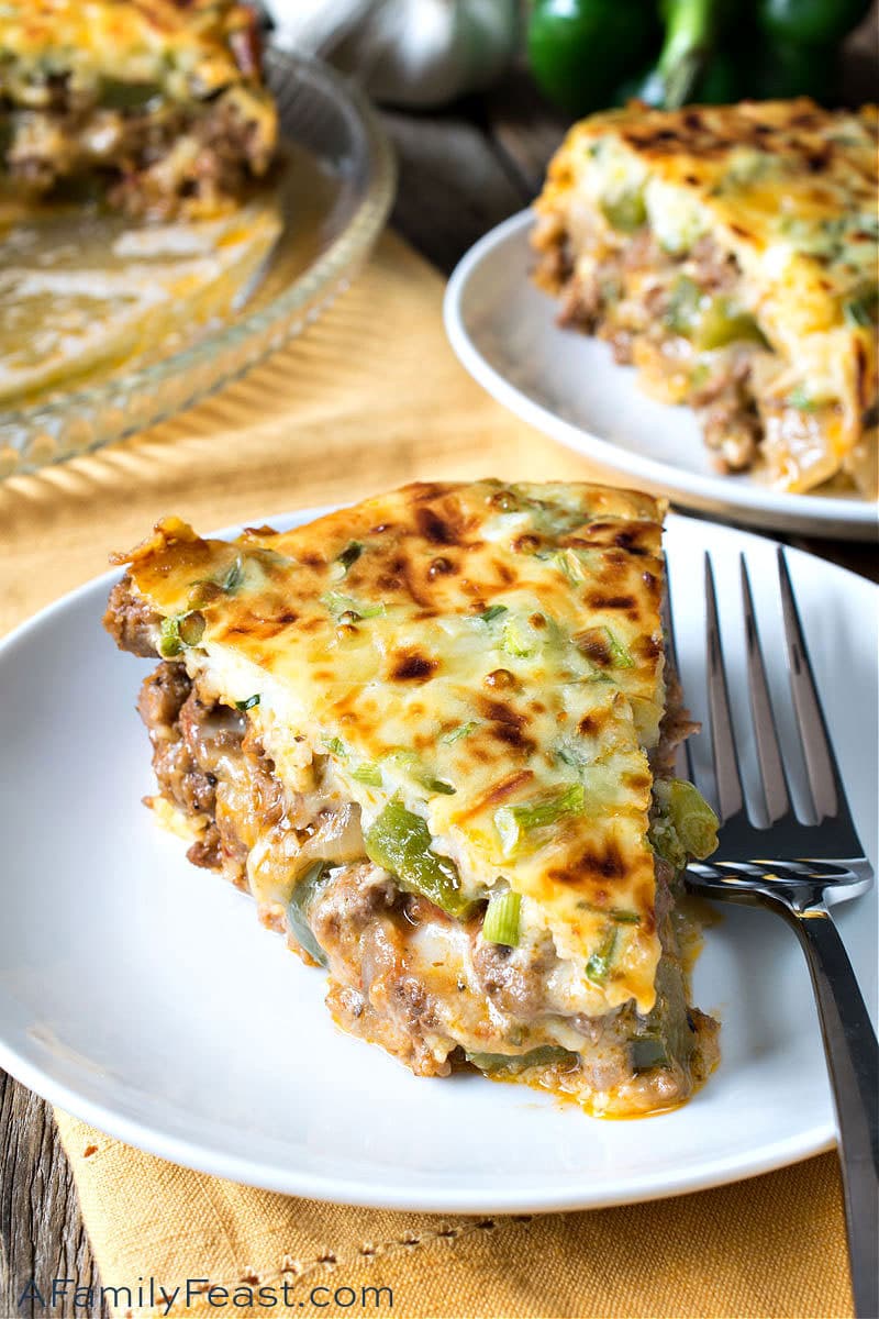 Italian Beef and Sausage Pie