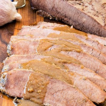 Oven-Roasted Horseradish Beef Brisket