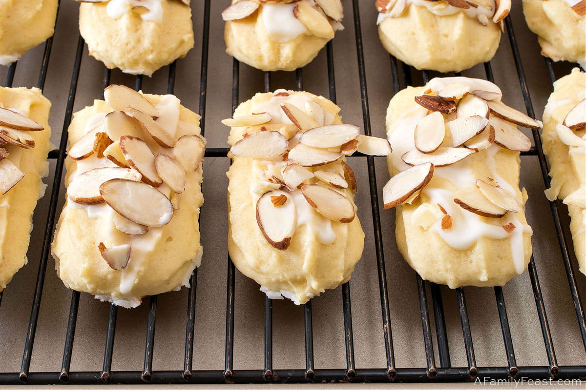 Soft Almond Sugar Cookies