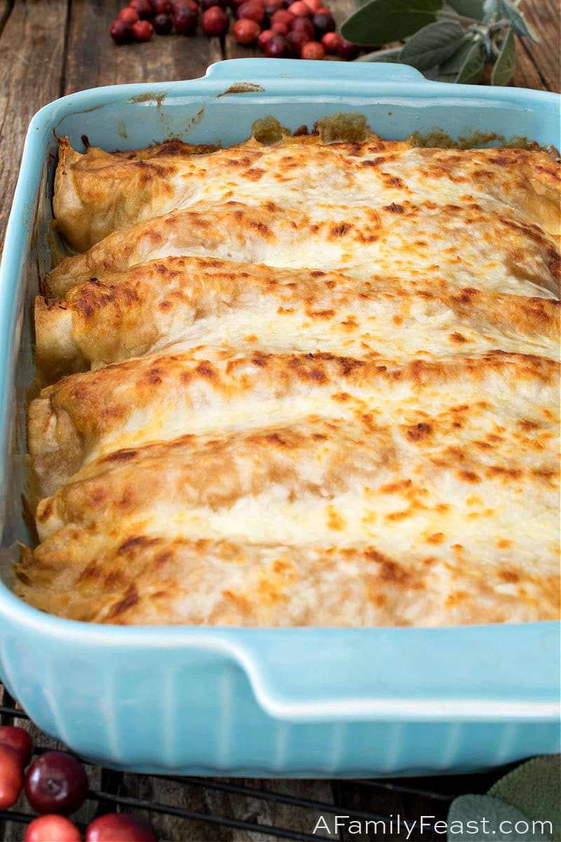 Thanksgiving Enchiladas