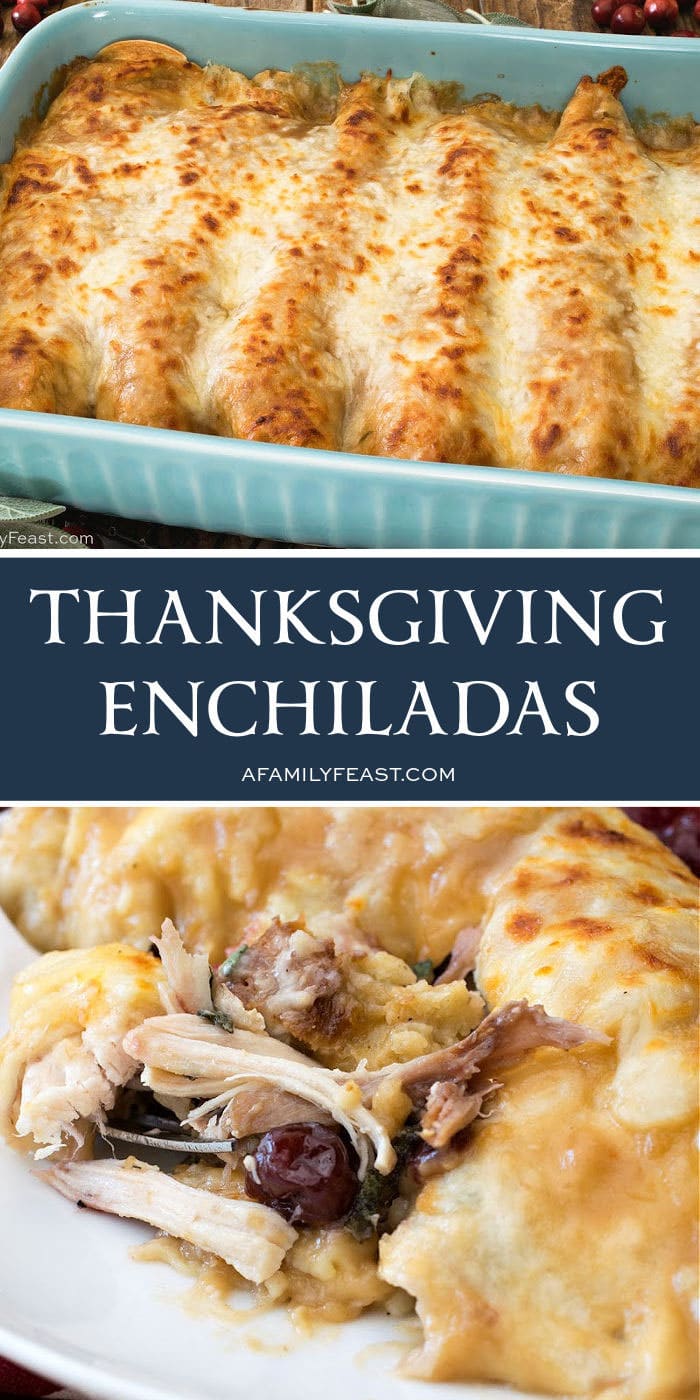 Thanksgiving Enchiladas