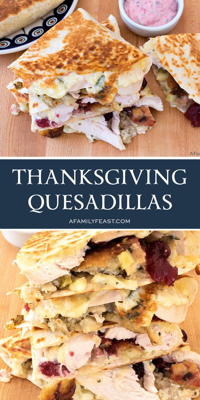 Thanksgiving Quesadillas