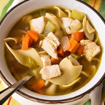 Leftover Turkey Noodle Soup
