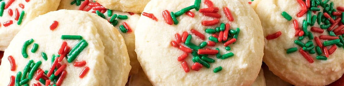 Whipped Shortbread Cookies