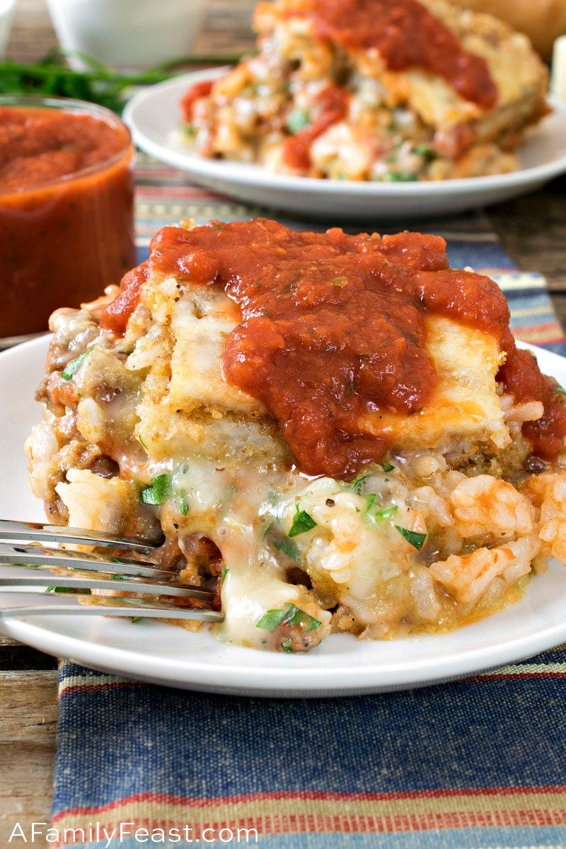 Arancini Casserole