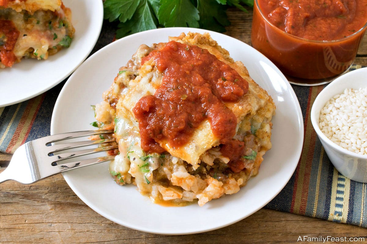 Arancini Casserole