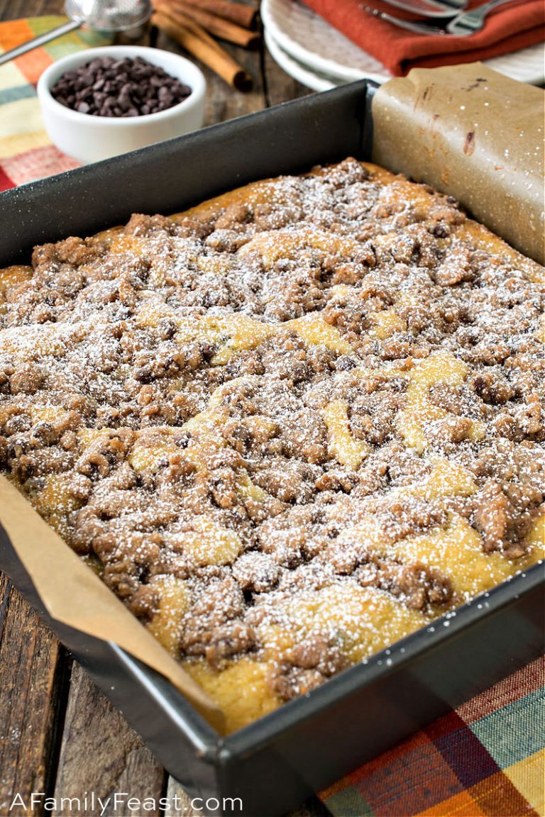 Chocolate Chip Crumb Cake