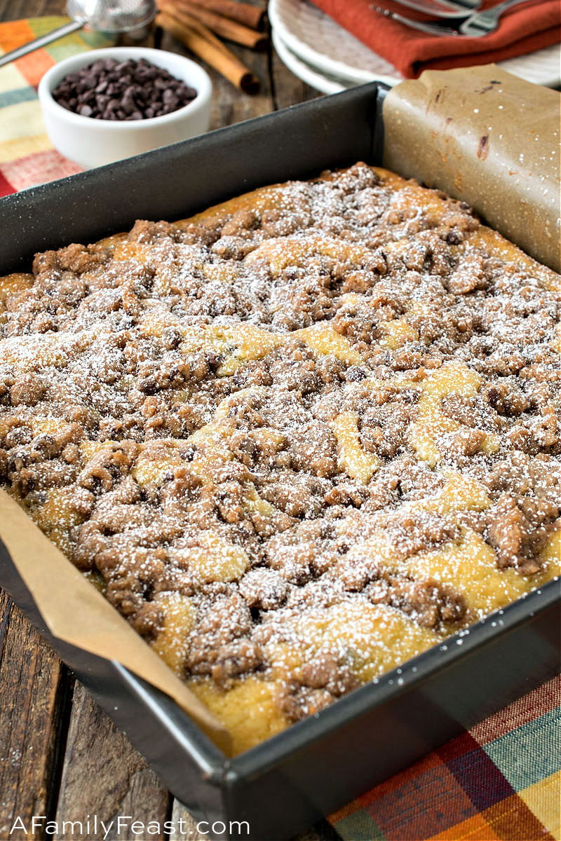 Chocolate Chip Crumb Cake 