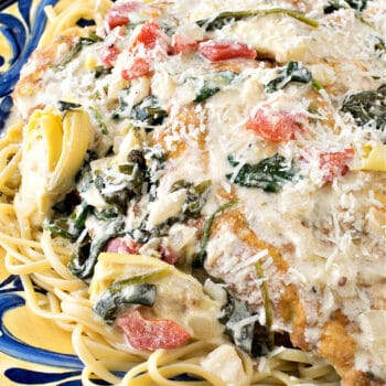 Creamy Chicken with Artichokes & Spinach