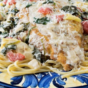 Creamy Chicken with Artichokes & Spinach