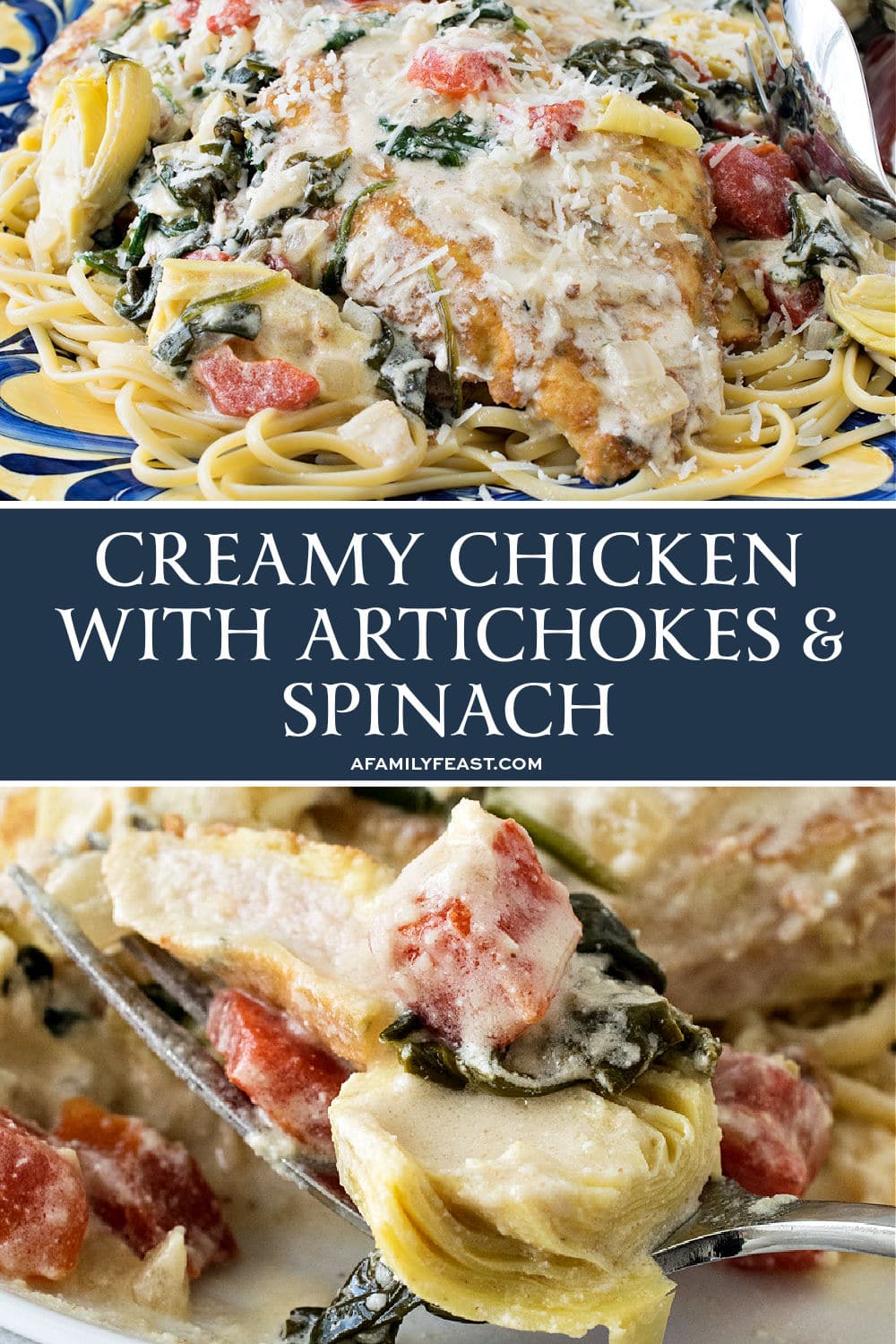 Creamy Chicken with Artichokes & Spinach