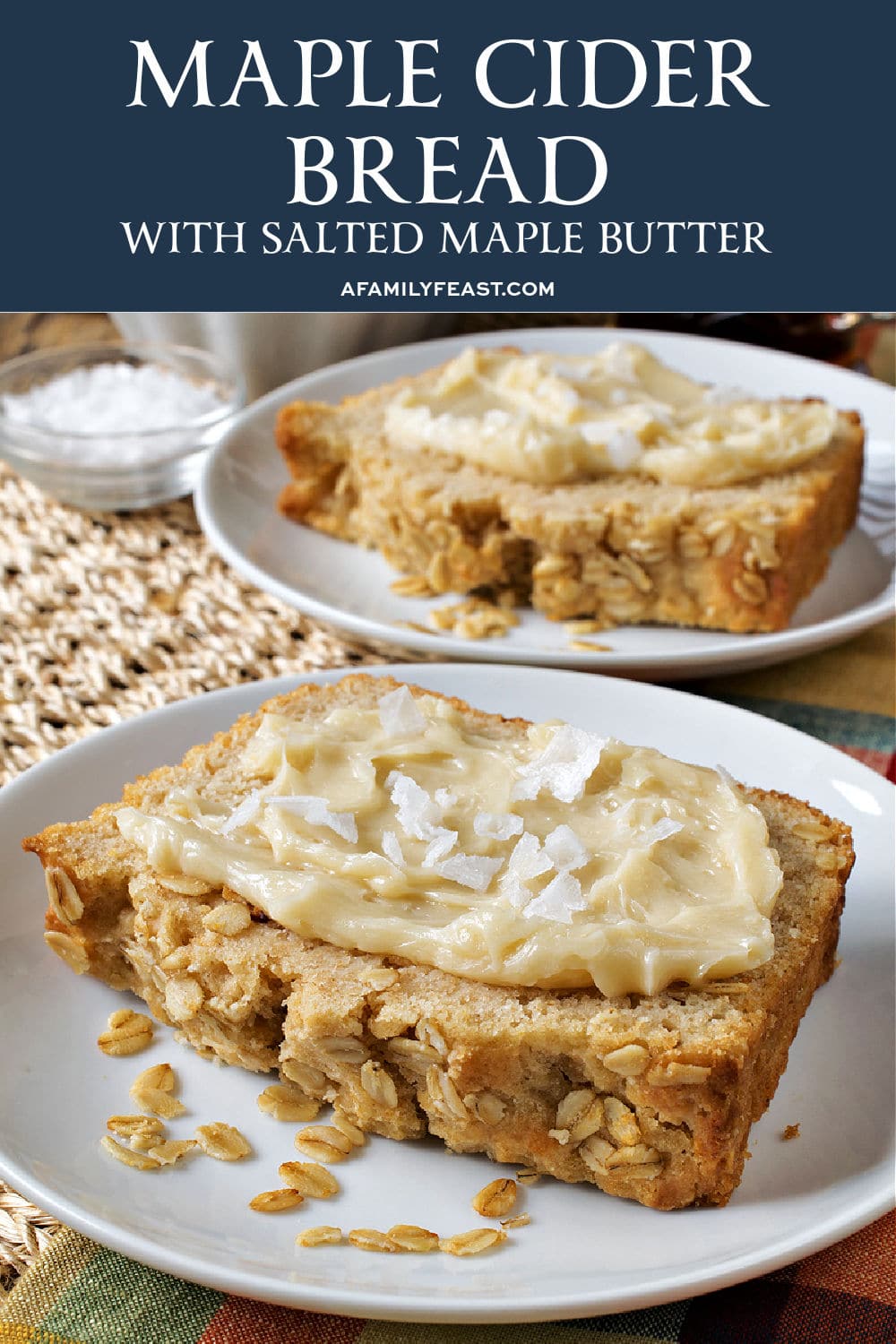 Maple Cider Bread with Salted Maple Butter