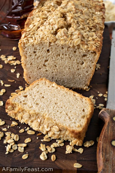 Maple Cider Bread with Salted Maple Butter