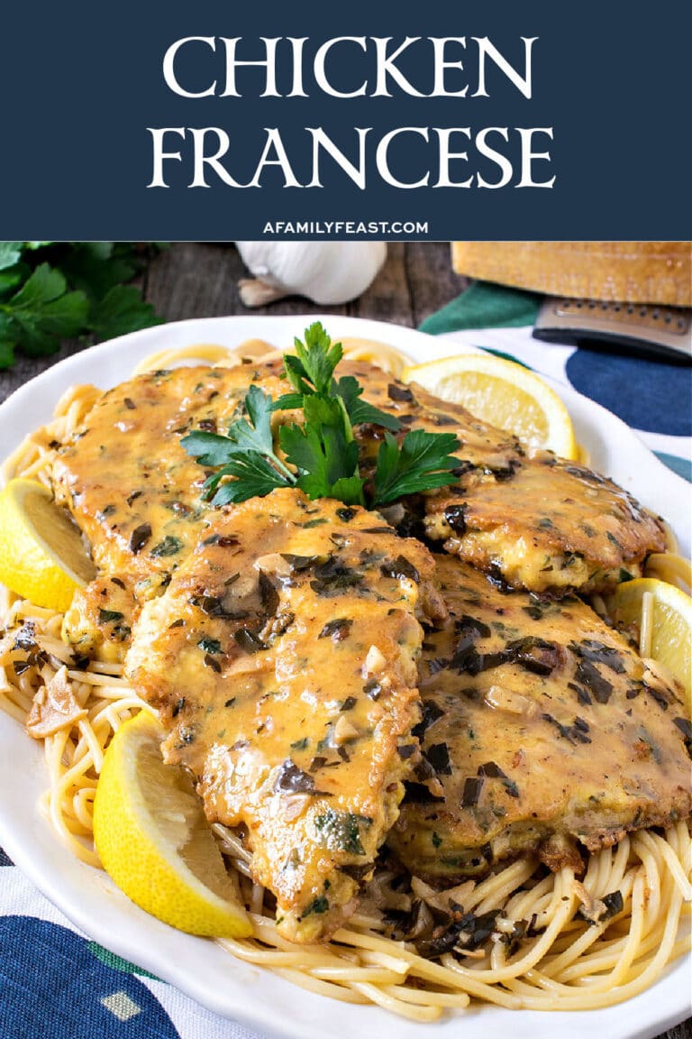 Chicken Francese A Family Feast®