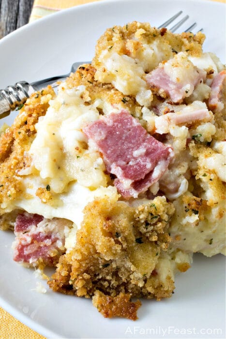 Italian Ham and Potato Casserole