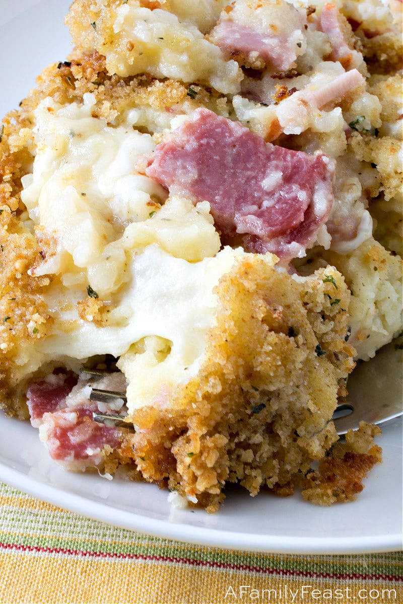 Italian Ham and Potato Casserole