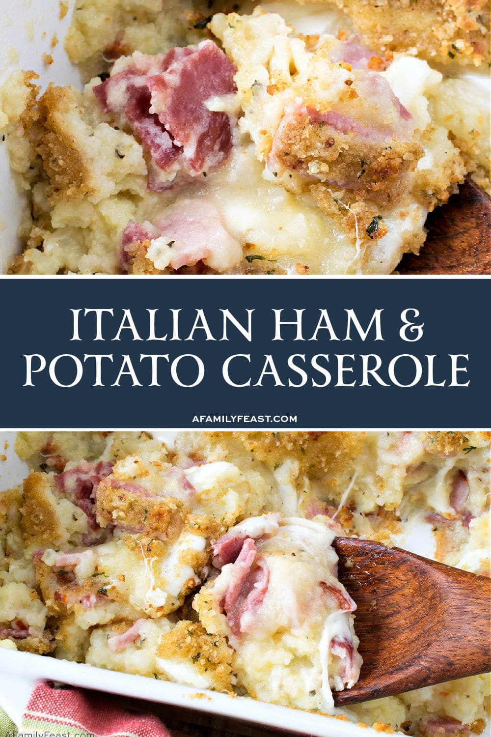 Italian Ham and Potato Casserole