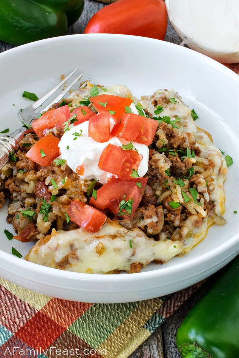 Easy One-Dish Tex-Mex Beef with Rice