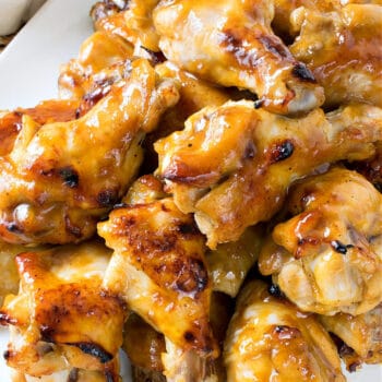 Pineapple Glazed Chicken Wings