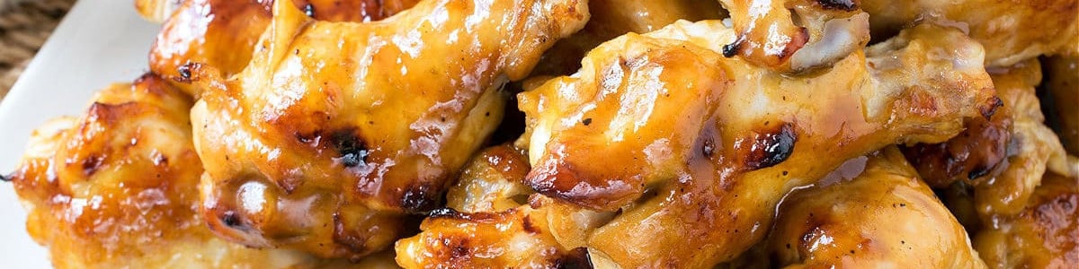 Pineapple Glazed Chicken Wings