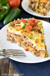Tex-Mex Beef and Sausage Pie