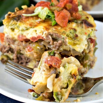 Tex-Mex Beef and Sausage Pie