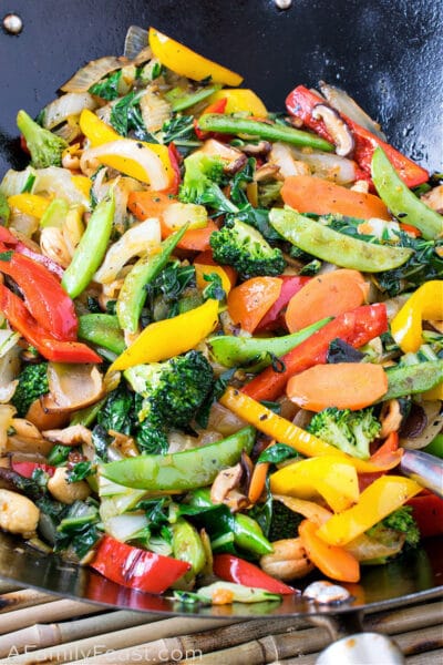 Stir Fry Vegetables - A Family Feast®