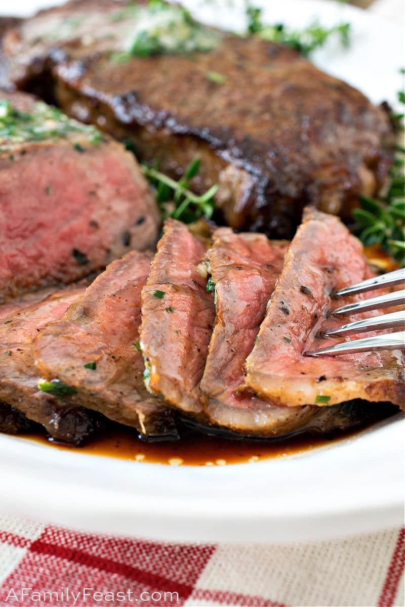 Pan-Seared Sirloin Steak
