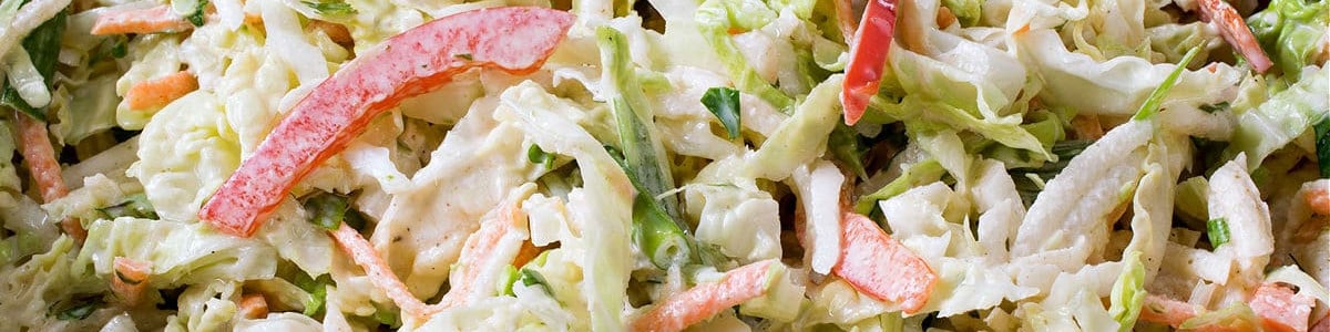 Savoy Cabbage Coleslaw