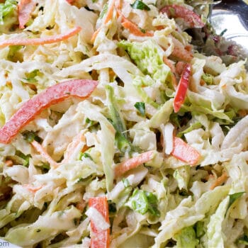 Savoy Cabbage Coleslaw