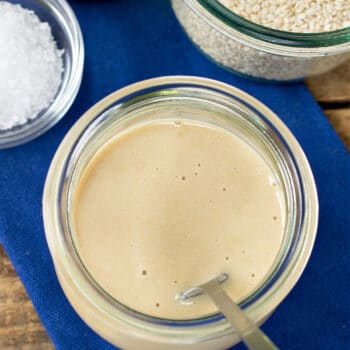 Small Batch Homemade Tahini