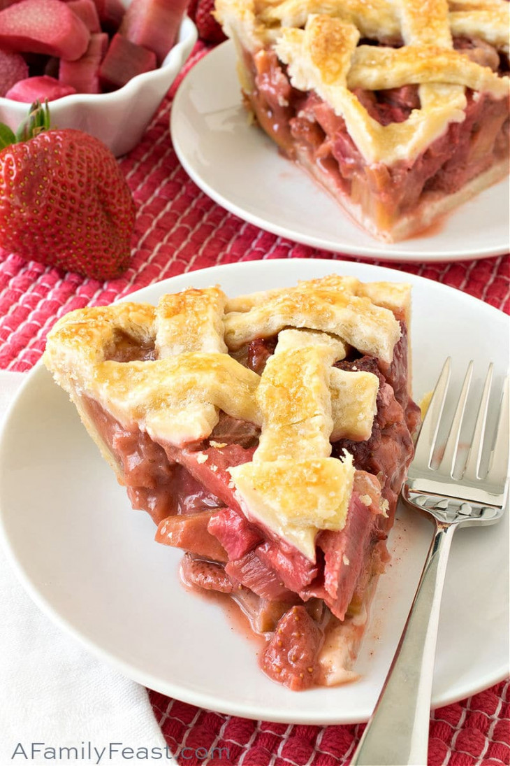 Strawberry Rhubarb Pie A Family Feast®