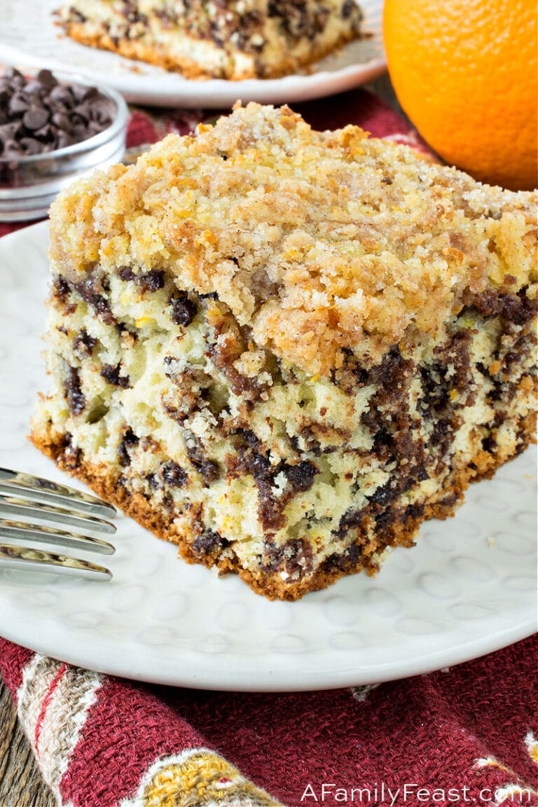 Orange Chocolate Chip Buckle