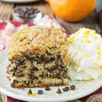 Orange Chocolate Chip Buckle