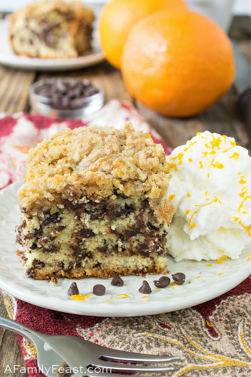 Orange Chocolate Chip Buckle