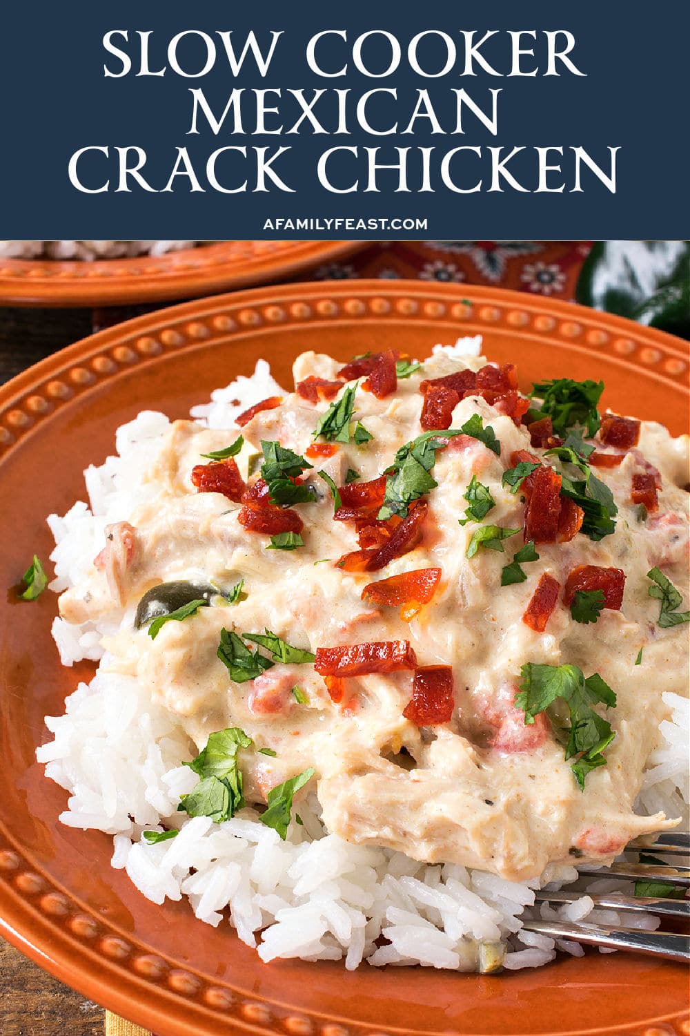 Slow Cooker Mexican Crack Chicken