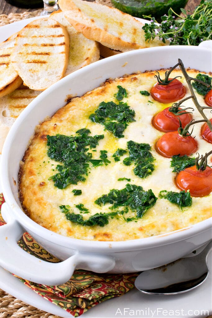 Baked Goat Cheese & Tomatoes A Family Feast®